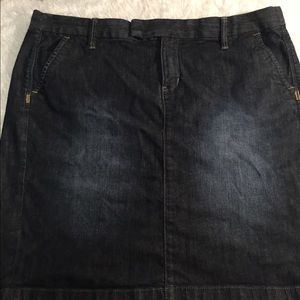 Converse One Star Blue Jean Stretch Skirt 12.